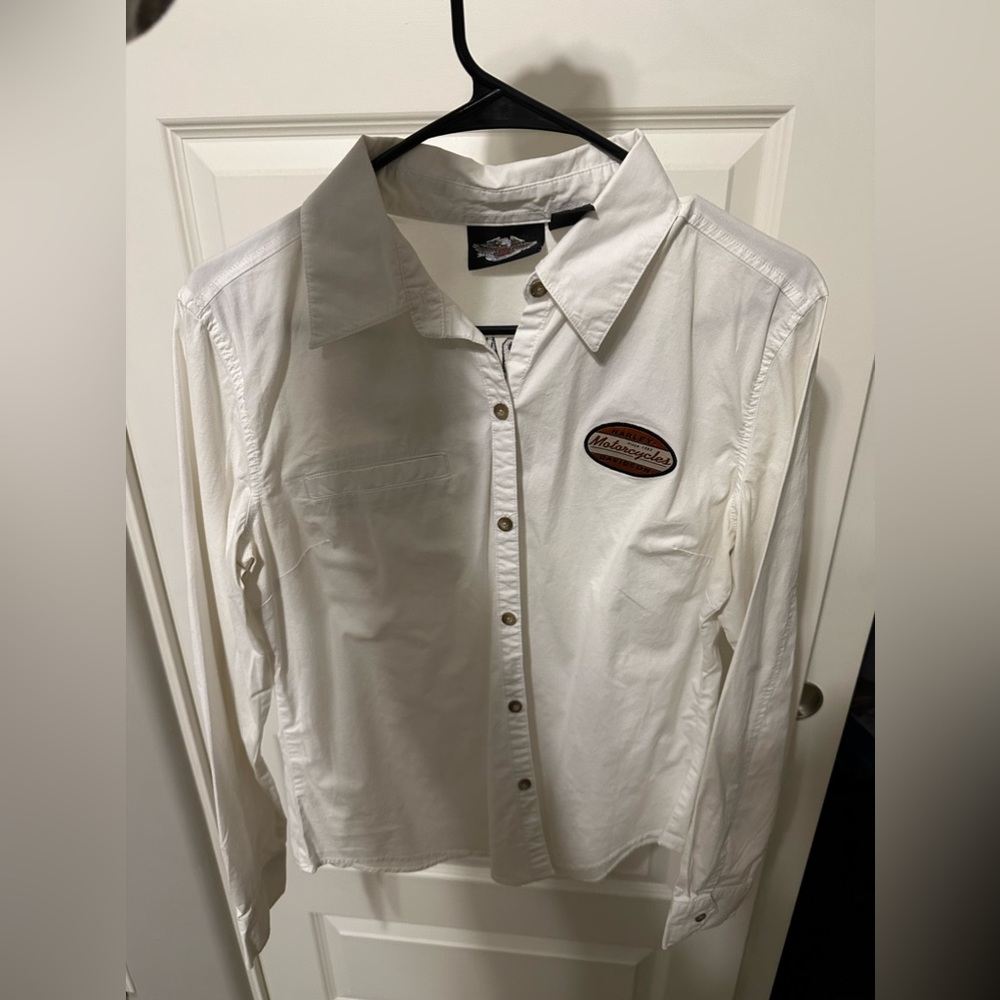Women’s Harley Davidson Long Sleeve Shirt Size L